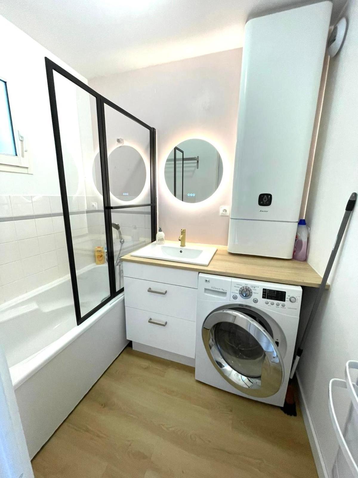 Appartement Terrasse Jardin A 2 Pas De La Plage ウィッサン エクステリア 写真